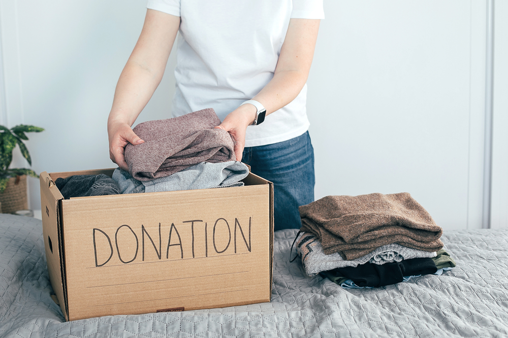 Decluttering and donating twin cities