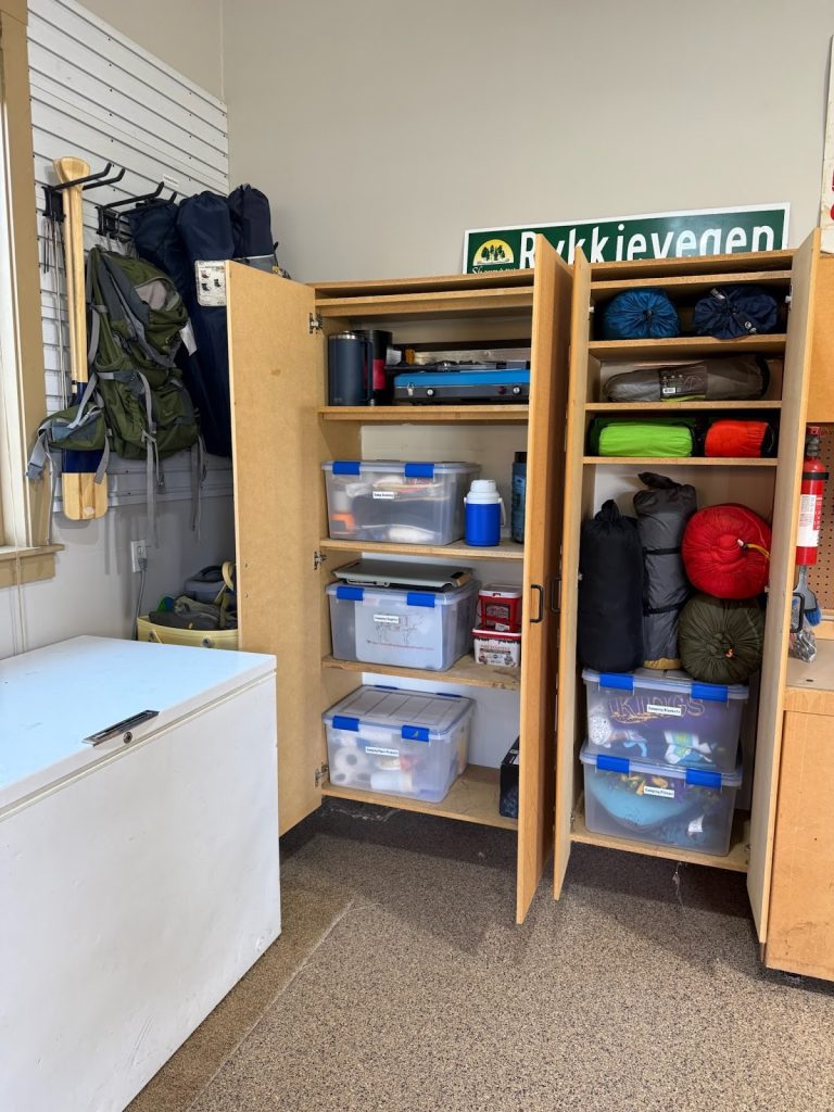 Unpacking after the trip